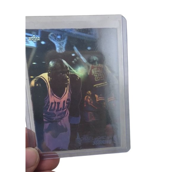 Upper Deck 1992 Michael Jordan Hologram Card No. AW1 - Picture 1 of 10